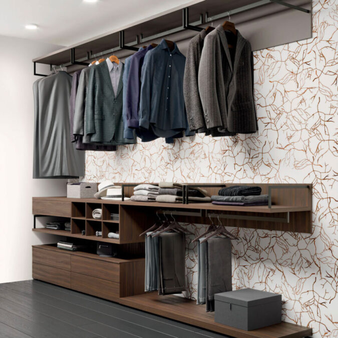 Cabina armadio pannello